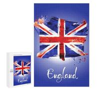 Jigsaw Puzzle for Adults 1000 PCS England Flag Teenagers Puzzles Brain Teaser Game Analysis And Logic for Is Ideal As A Gift 1000 PCS