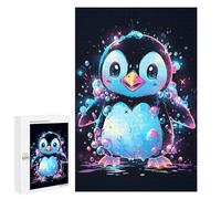 Jigsaw Puzzle for Adults 1000 PCS Epic Bubble Penguin Teenagers Puzzles Family Games Difficult Hard for Is Ideal As A Gift 1000 PCS