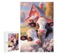 Jigsaw Puzzle for Adults, 1000 PCS, Featuring Barnyard Bliss, A Relaxing Challenge for Adult Puzzle Enthusiasts, for Family Fun