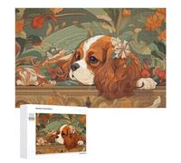 Jigsaw Puzzle for Adults, 1000 PCS, Featuring Cavalier Art Nouveau Style, Classic Jigsaw Entertainment for The Home, for Creative Downtime
