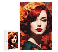 Jigsaw Puzzle for Adults, 1000 PCS, Featuring Christina Hendricks, Screen-free Entertainment for Adults And Families, at Home