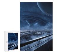 Jigsaw Puzzle for Adults, 1000 PCS, Featuring Hurricane over The Ocean, A Satisfying Project for Experienced Puzzlers, for Indoor Play