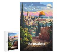 Jigsaw Puzzle for Adults, 1000 PCS, Featuring Jerusalem, Palestine Travel, Screen-free Entertainment for Adults And Families, at Home