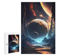 Jigsaw Puzzle for Adults, 1000 PCS, Featuring Planetary Vortex, A Creative Way to Unwind after A Busy Day, for Cosy Nights