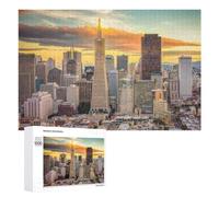 Jigsaw Puzzle for Adults, 1000 PCS, Featuring San Francisco California, Classic Jigsaw Entertainment for The Home, for Creative Downtime