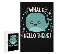 Jigsaw Puzzle for Adults, 1000 PCS, Featuring Whale Hello There, Versatile Leisure for Adults Who Enjoy Jigsaws, for Family Fun