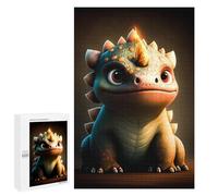 Jigsaw Puzzle for Adults 1000 PCS Flame-Headed Dino Friend Jigsaw for Adults Anti-Stress Toys Enhance Memory Birthday And Unique Gifts 1000 PCS