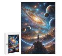 Jigsaw Puzzle for Adults 1000 PCS Galactic View Space Exploration Puzzle for Adults Family Games But Fun And Humorous Difficult And Challenge 1000 PCS