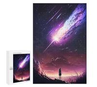 Jigsaw Puzzle for Adults 1000 PCS Galaxy Meteor Sunset Teenagers Puzzles Family Games Difficult Hard for Is Ideal As A Gift 1000 PCS