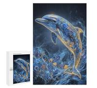 Jigsaw Puzzle for Adults 1000 PCS Glowing Oceanic Wonder Jigsaws for Adults Puzzle Difficult Challenge Difficult And Challenge Brainteaser Family Games 1000 PCS