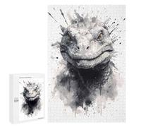 Jigsaw Puzzle for Adults 1000 PCS Komodo Dragon Beauty Teenagers Puzzles Brain Teaser Game Analysis And Logic for Is Ideal As A Gift 1000 PCS