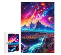 Jigsaw Puzzle for Adults 1000 PCS Magic Mountains Jigsaw for Adults Anti-Stress Toys Enhance Memory Birthday And Unique Gifts 1000 PCS