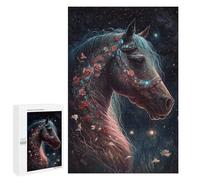 Jigsaw Puzzle for Adults 1000 PCS Magical Celestial Horse Puzzle for Adults Family Games But Fun And Humorous Difficult And Challenge 1000 PCS