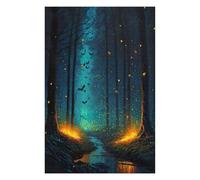 Jigsaw Puzzle for Adults 1000 PCS Magical Fairy Forest At Ni Jigsaw Puzzle Relax Games Home Decoration Unique Gifts for Birthday And Christmas 1000 PCS