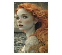Jigsaw Puzzle for Adults 1000 PCS Mermaids Whisper Puzzles for Adults Family Games Wall Decoration Difficult And Challenge 1000 PCS