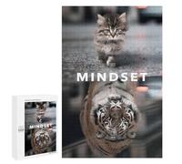 Jigsaw Puzzle for Adults 1000 PCS Mindset Motivation Teenagers Puzzles Brain Teaser Game Analysis And Logic for Is Ideal As A Gift 1000 PCS