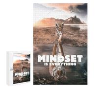 Jigsaw Puzzle for Adults 1000 PCS Mindset Reflections Nature's Wisdom Jigsaw for Adults Anti-Stress Toys Enhance Memory Birthday And Unique Gifts 1000 PCS