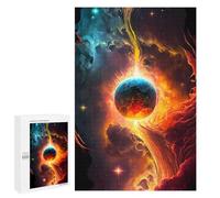 Jigsaw Puzzle for Adults 1000 PCS Molten Celestial Event Teenagers Puzzles Family Games Difficult Hard for Is Ideal As A Gift 1000 PCS