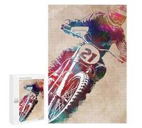 Jigsaw Puzzle for Adults 1000 PCS Motor Racing Sport Jigsaw for Adults Anti-Stress Toys Enhance Memory Birthday And Unique Gifts 1000 PCS