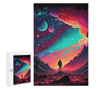 Jigsaw Puzzle for Adults 1000 PCS Neon Galaxy Jigsaw for Adults Anti-Stress Toys Enhance Memory Birthday And Unique Gifts 1000 PCS