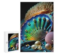 Jigsaw Puzzle for Adults 1000 PCS Oceanic Jewels Jigsaw Brain Teaser Game Precision Cutting Parent-child Interaction 1000 PCS