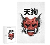 Jigsaw Puzzle for Adults 1000 PCS Oni Demon Teenagers Puzzles Brain Teaser Game Analysis And Logic for Is Ideal As A Gift 1000 PCS