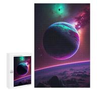 Jigsaw Puzzle for Adults 1000 PCS Planetary Horizon -3 Teenagers Puzzles Brain Teaser Game Analysis And Logic for Is Ideal As A Gift 1000 PCS
