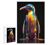 Jigsaw Puzzle for Adults 1000 PCS Rainbow Penguin Teenagers Puzzles Brain Teaser Game Analysis And Logic for Is Ideal As A Gift 1000 PCS