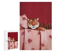 Jigsaw Puzzle for Adults 1000 PCS Sleeping Tiger Painting Adult Jigsaw Hands-on Game Wall Decoration Birthday And Unique Gifts 1000 PCS