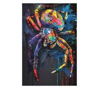 Jigsaw Puzzle for Adults 1000 PCS Spider Popart Painting Jigsaw Puzzle Relax Games Home Decoration Unique Gifts for Birthday And Christmas 1000 PCS