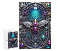 Jigsaw Puzzle for Adults 1000 PCS Steampunk Mechanical Bee Puzzle for Adults Family Games But Fun And Humorous Difficult And Challenge 1000 PCS