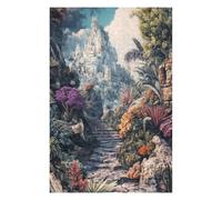 Jigsaw Puzzle for Adults 1000 PCS Stone Path to Mountaintop Puzzles for Adults Family Games Wall Decoration Difficult And Challenge 1000 PCS