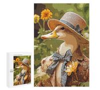Jigsaw Puzzle for Adults 1000 PCS Vintage Duck Jigsaw for Adults Anti-Stress Toys Enhance Memory Birthday And Unique Gifts 1000 PCS