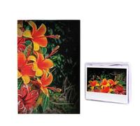 Jigsaw Puzzle for Adults 1000 Piece Funny Challenging Puzzles Hawaii Flowers Picture Jigsaw Wooden Puzzle Artwork Family Game Puzzle for Birthday 29.5" x 19.7"