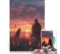 Jigsaw Puzzle for Adults 1000 Pieces A Man Thinking His Dog, Relaxing Games, Train Your Brain And Hands, Unique Birthday And Gifts 38x26cm