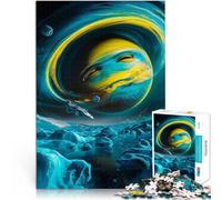 Jigsaw Puzzle for Adults 1000 Pieces A strange world Lernspiel-Herausforderungsspielzeug Wichtelgeschenke75x50cm