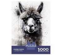 Jigsaw Puzzle for Adults 1000 Pieces Alpaca Andean Charm Puzzles for Adults Relax Games Pattern Assembly for Is Ideal As A Gift 52x38cm/1000pcs