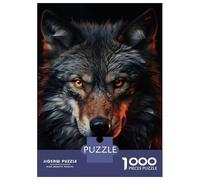 Jigsaw Puzzle for Adults 1000 Pieces Angry Wolf Jigsaw Puzzle Relax Games Precision Cutting Parent-child Interaction 70x50cm/1000pcs