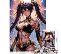 Jigsaw Puzzle for Adults 1000 Pieces Anime Battle Queen Hands-on Game Perfect Decoration Educational Toy Suitable for Desktop Decoration (50x75cm)