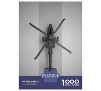Jigsaw Puzzle for Adults 1000 Pieces Apache AH 64D Teenager Puzzles Fun Games Analysis And Logic Difficult And Challenge 70x50cm/1000pcs