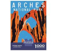 Jigsaw Puzzle for Adults 1000 Pieces Arches National Park Jigsaw Puzzle Brain Teaser Game Stress Reliever Birthday And Unique Gifts 38x26cm/1000pcs