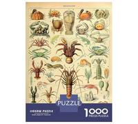 Jigsaw Puzzle for Adults 1000 Pieces, Arthropod Artwork, Relaxing Puzzle Experience, Christmas Puzzle Collection, Precision Cut Pieces, 70x50cm/1000pcs