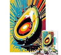 Jigsaw Puzzle for Adults 1000 Pieces Avocado Madness Relax Games for Educational Game Challenge Toy Birthday Gifts Wall Decoration (size 50x75cm)