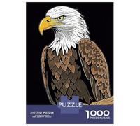 Jigsaw Puzzle for Adults 1000 Pieces Bald Eagle Bird Jigsaw Puzzle Brain Teaser Game Stress Reliever Birthday And Unique Gifts 52x38cm/1000pcs