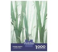 Jigsaw Puzzle for Adults 1000 Pieces Bamboo Zen Forest Jigsaw Puzzle Relax Games Precision Cutting Parent-child Interaction 52x38cm/1000pcs