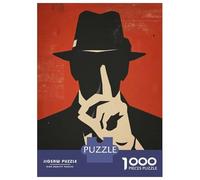 Jigsaw Puzzle for Adults 1000 Pieces Be Cool Dont Talk with Me Adult Jigsaw Puzzle Relaxing Games Wall Decoration for Is Ideal As A Gift 52x38cm/1000pcs