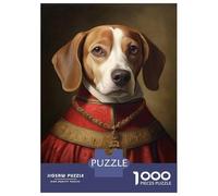 Jigsaw Puzzle for Adults 1000 Pieces Beagle The Pope Jigsaw for Adults Relax Games Hand Speed Race Difficult And Challenge 52x38cm/1000pcs