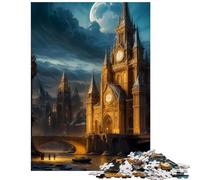 Jigsaw Puzzle for Adults 1000 Pieces Big Ben Fun at Home Activities, For Family Fun Practical Game Suitable for Ages 14 And Up (50x75cm)