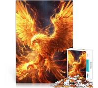 Jigsaw Puzzle for Adults 1000 Pieces blazing phoenix Quiz game 38x52cm for is ideal as a gift for the whole family for and 14 Years old