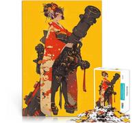 Jigsaw Puzzle for Adults 1000 Pieces Blossom Gatling Geisha Lernspiele DIY Spielzeug Geburtstagsgeschenk, Geschenke, Wandkunst50x70cm